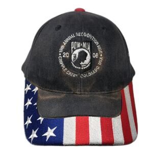 19th Annual Recognition Ride Strapback Hat Black One Size Embroidered